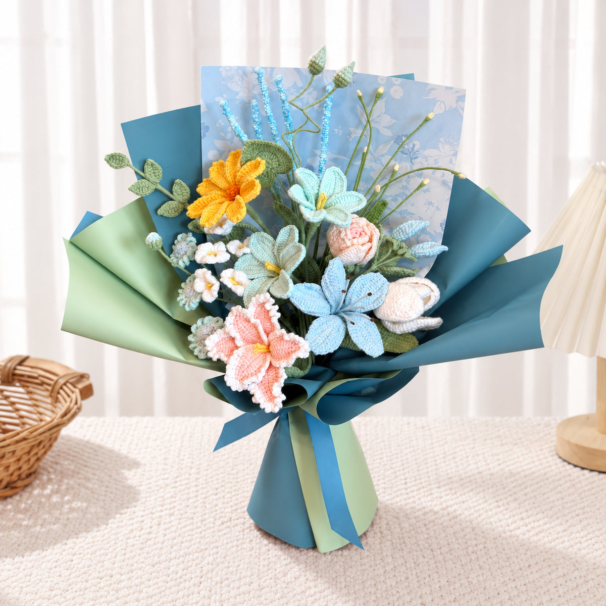 Blue Azalea Bouquet