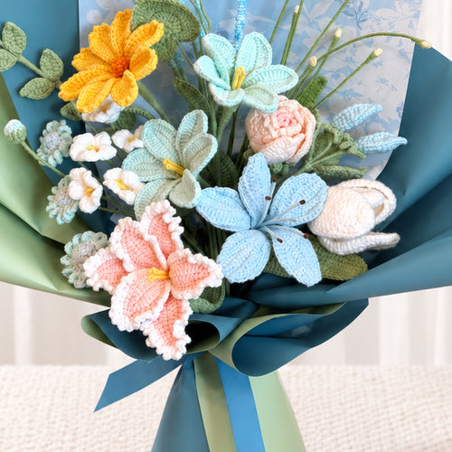 Blue Azalea Bouquet
