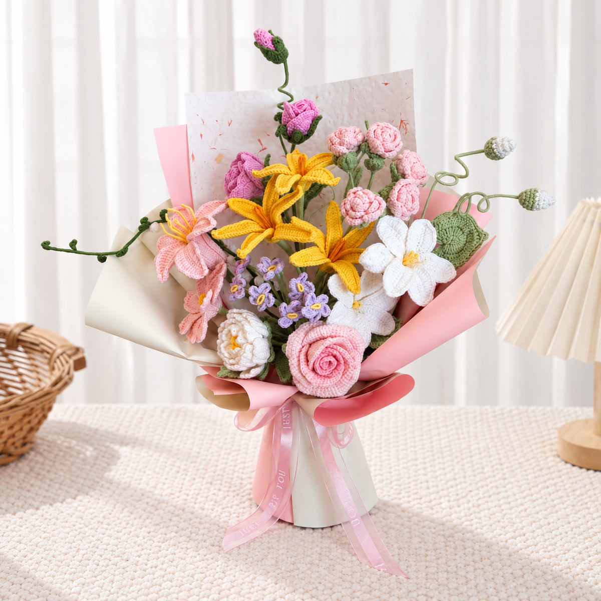 Pink Rose Bouquet
