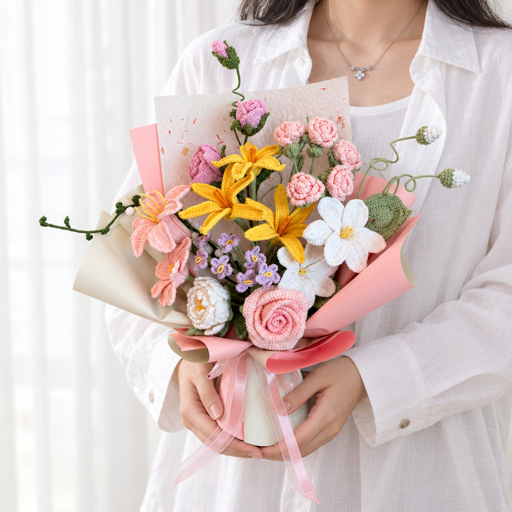 Pink Rose Bouquet