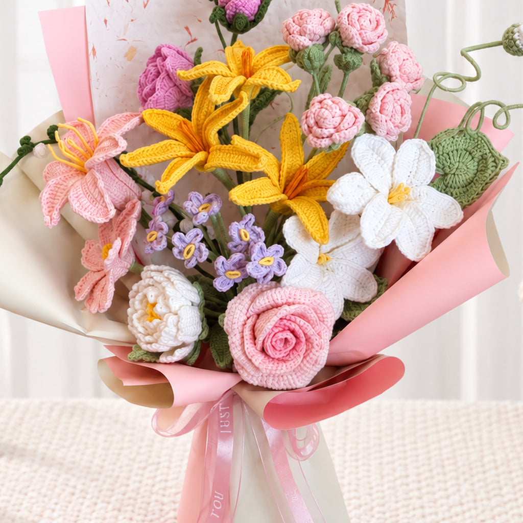 Pink Rose Bouquet