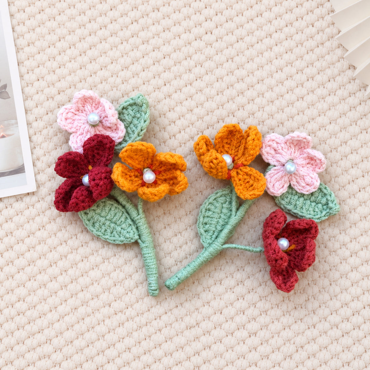Three-Flower Brooch