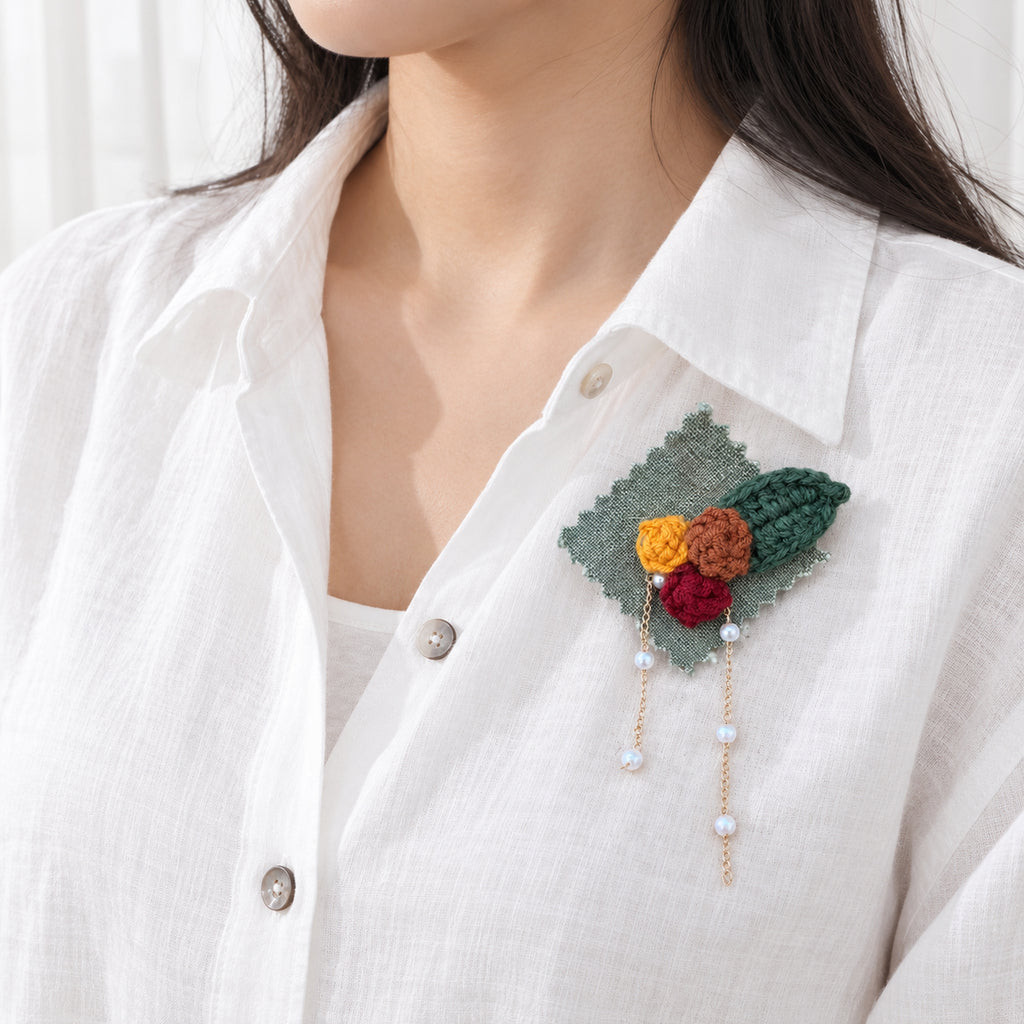 Square Brooch